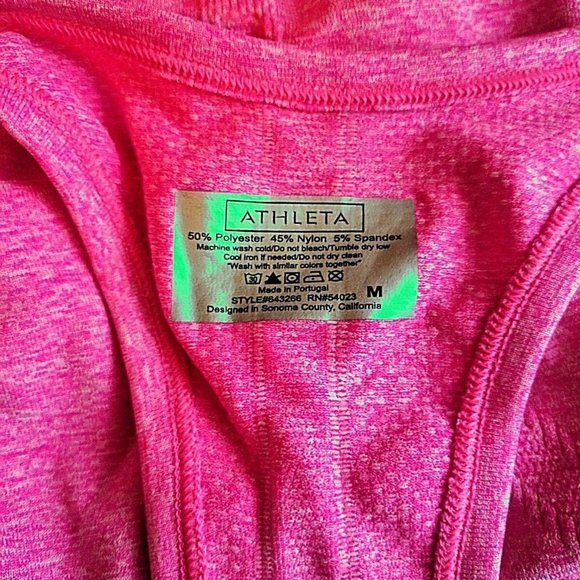 Athleta Womens Fastest Track Tank Top Ruched - Picture 5 of 5